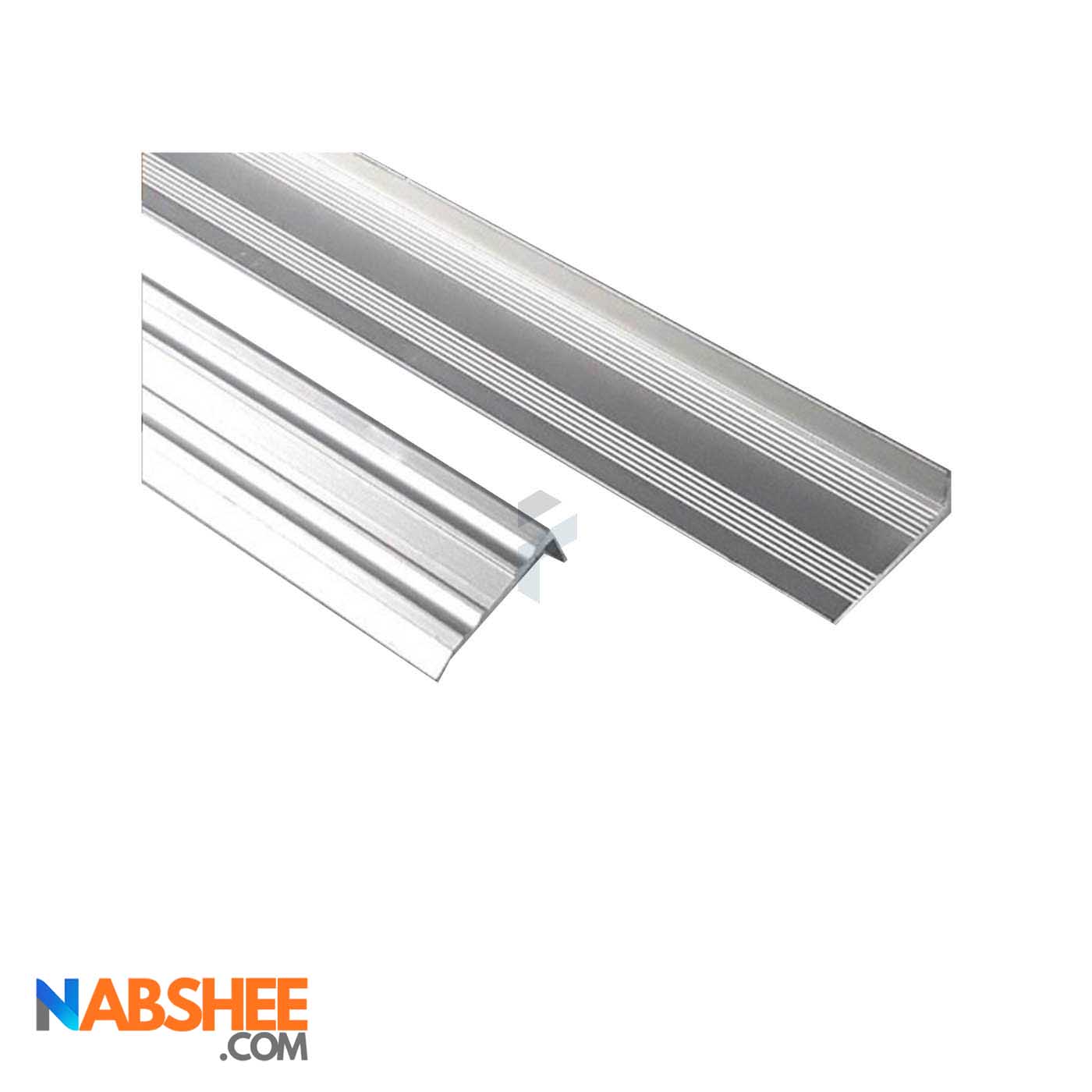 پروفیل آلومینیومی نبشی دور کد A12 نقره ای