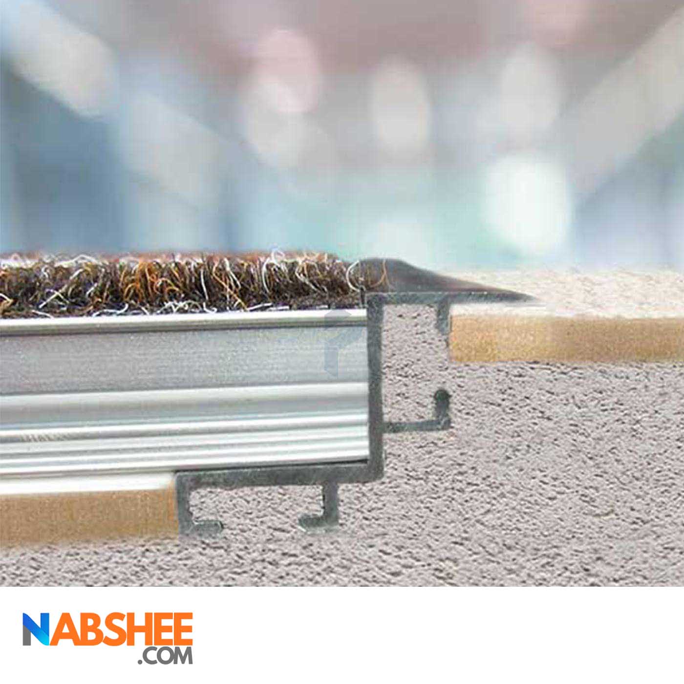 پروفیل آلومینیومی Z کد A7 نقره ای