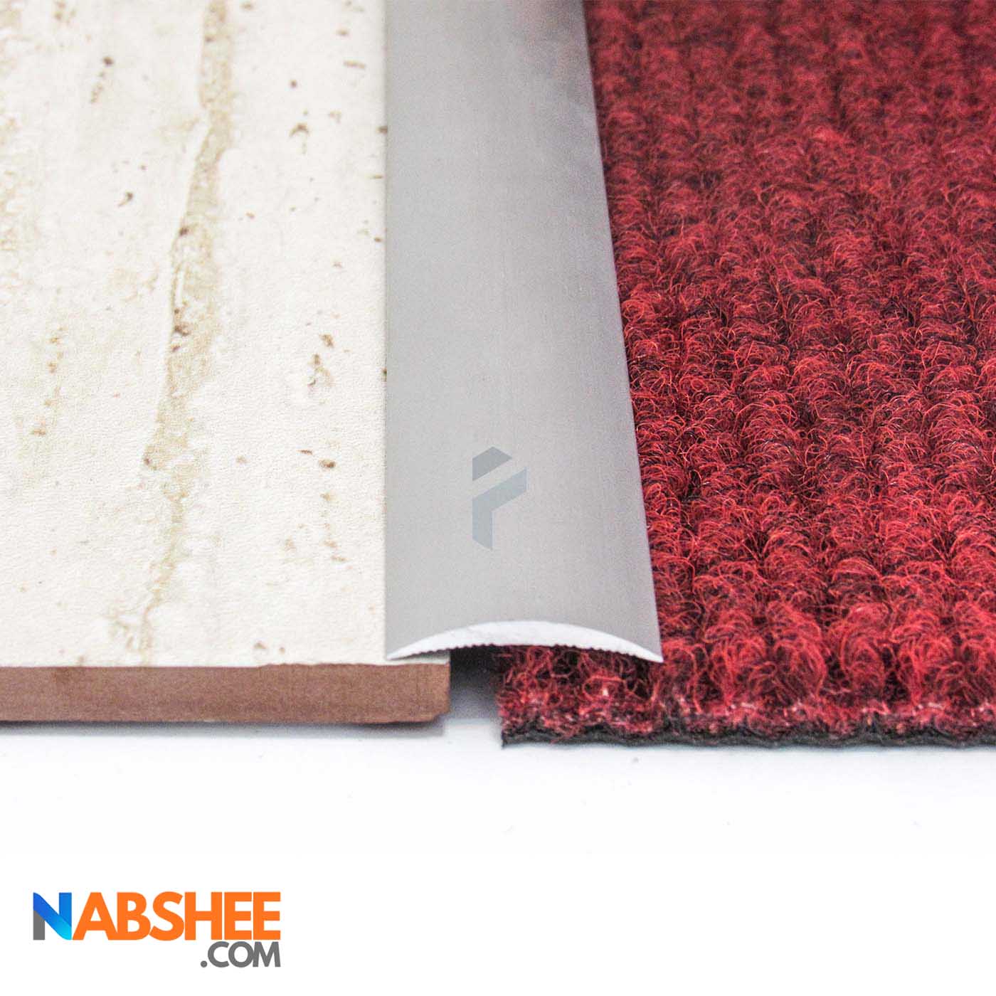 پروفیل آلومینیومی گرده ماهی 3 سانتی کد A1 نقره ای