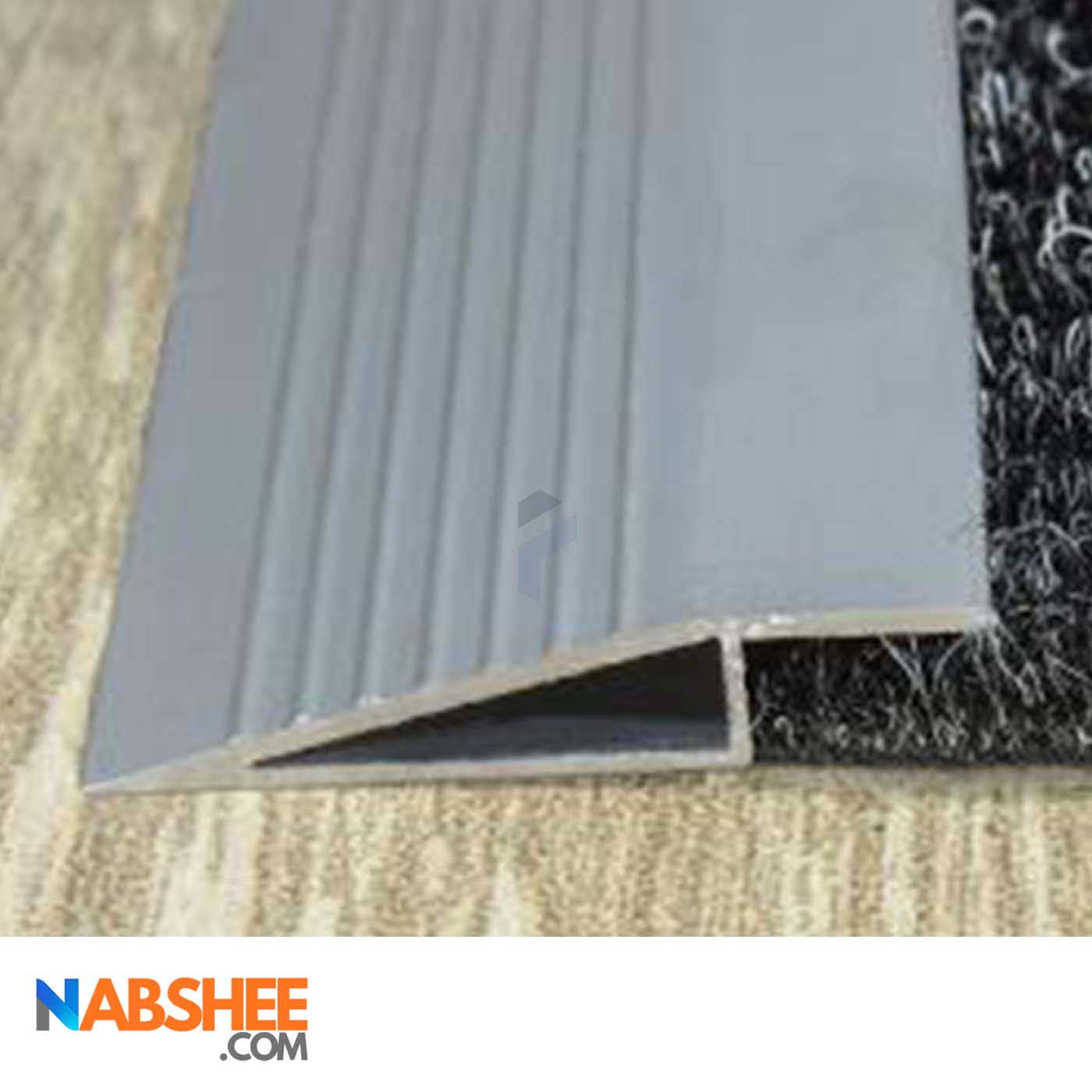 پروفیل آلومینیومی شیبدار مثلثی ارتفاع 16 میل کد A4 نقره ای