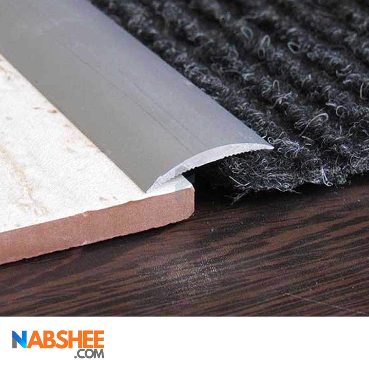 پروفیل آلومینیومی گرده ماهی 3 سانتی کد A1 نقره ای