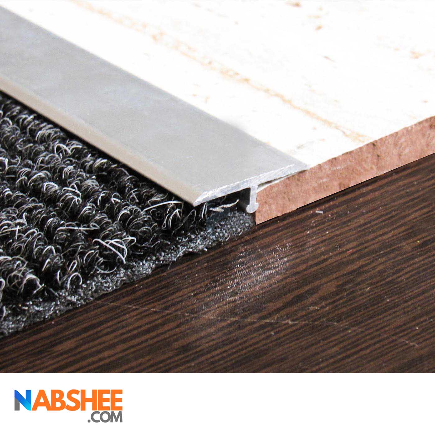 پروفیل آلومینیومی سپری 3 سانتی کد A21 نقره ای