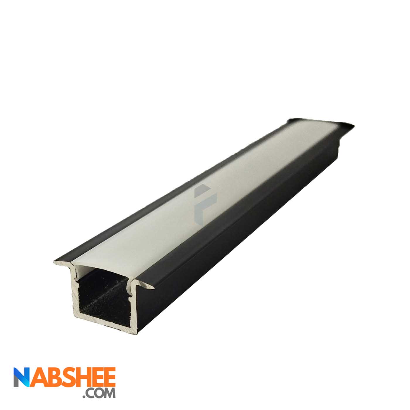 پروفیل نور خطی آلومینیومی 2 سانتی کنافی کد LK1B مشکی + دیفیوزر رایگان
