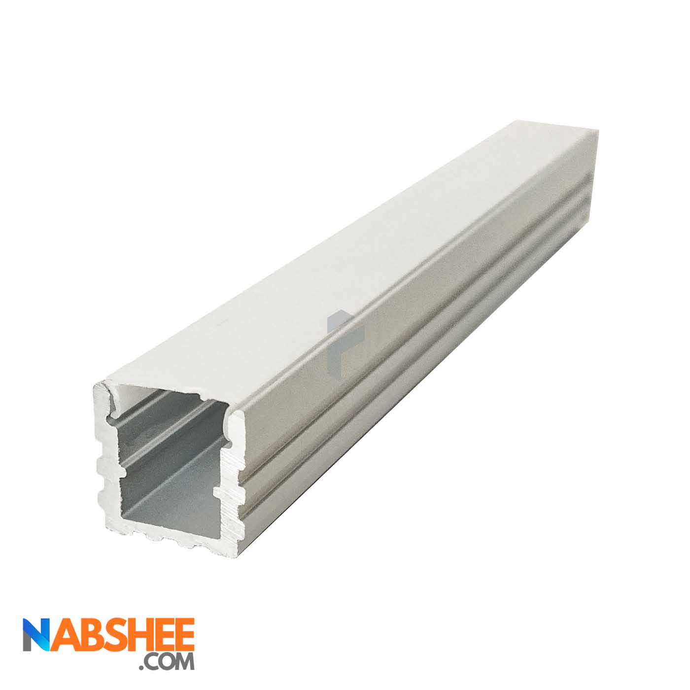 پروفیل نور خطی آلومینیومی 2 سانتی بدون لبه کد L23 نقره ای + دیفیوزر رایگان