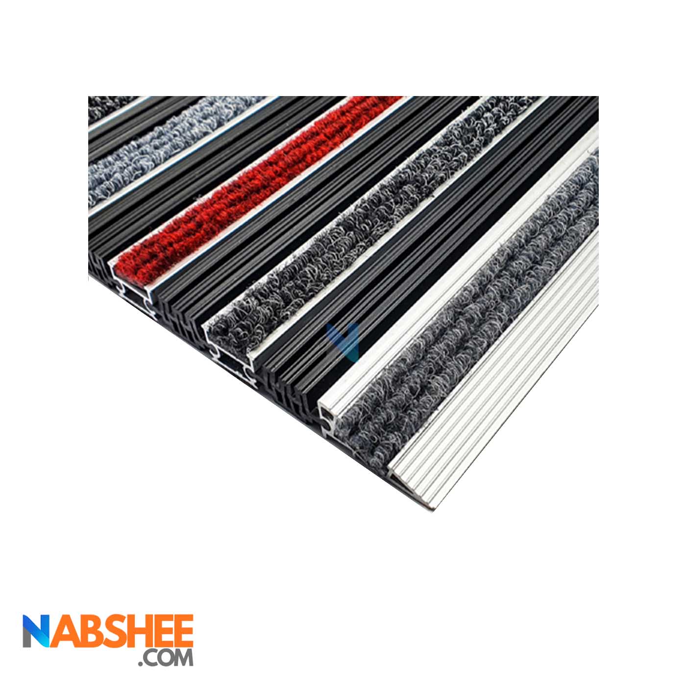 پادری آلومینیومی دو سانتی کد D350 با رویه PVC و موکت