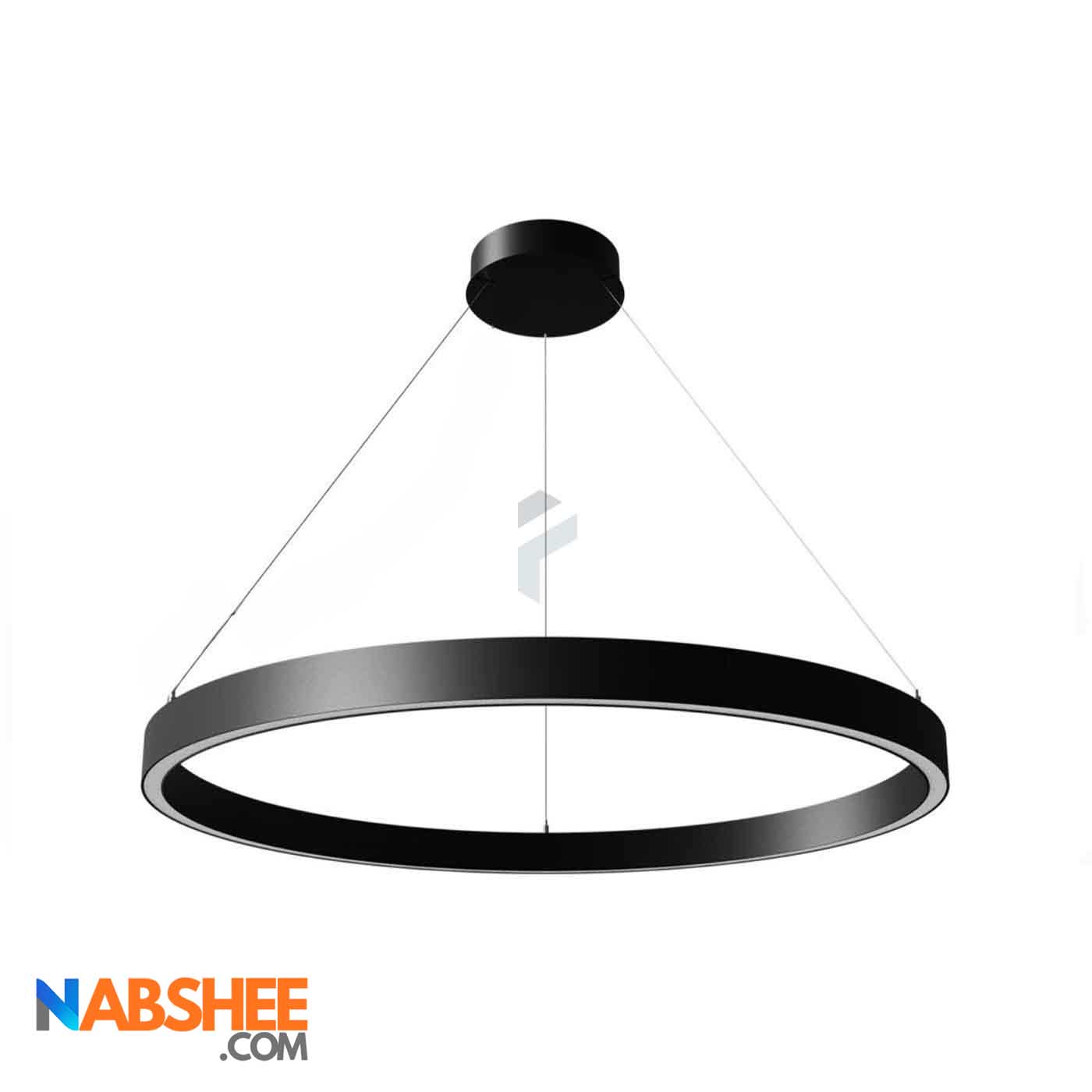 لوستر نور خطی دایره قطر 160 سانت کد LCR3050-160 (بدون نور)