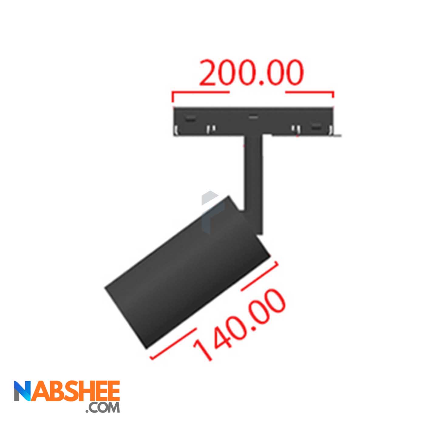چراغ مگنتی زیگبی استوانه ای 18 وات کد Zigbee-C18