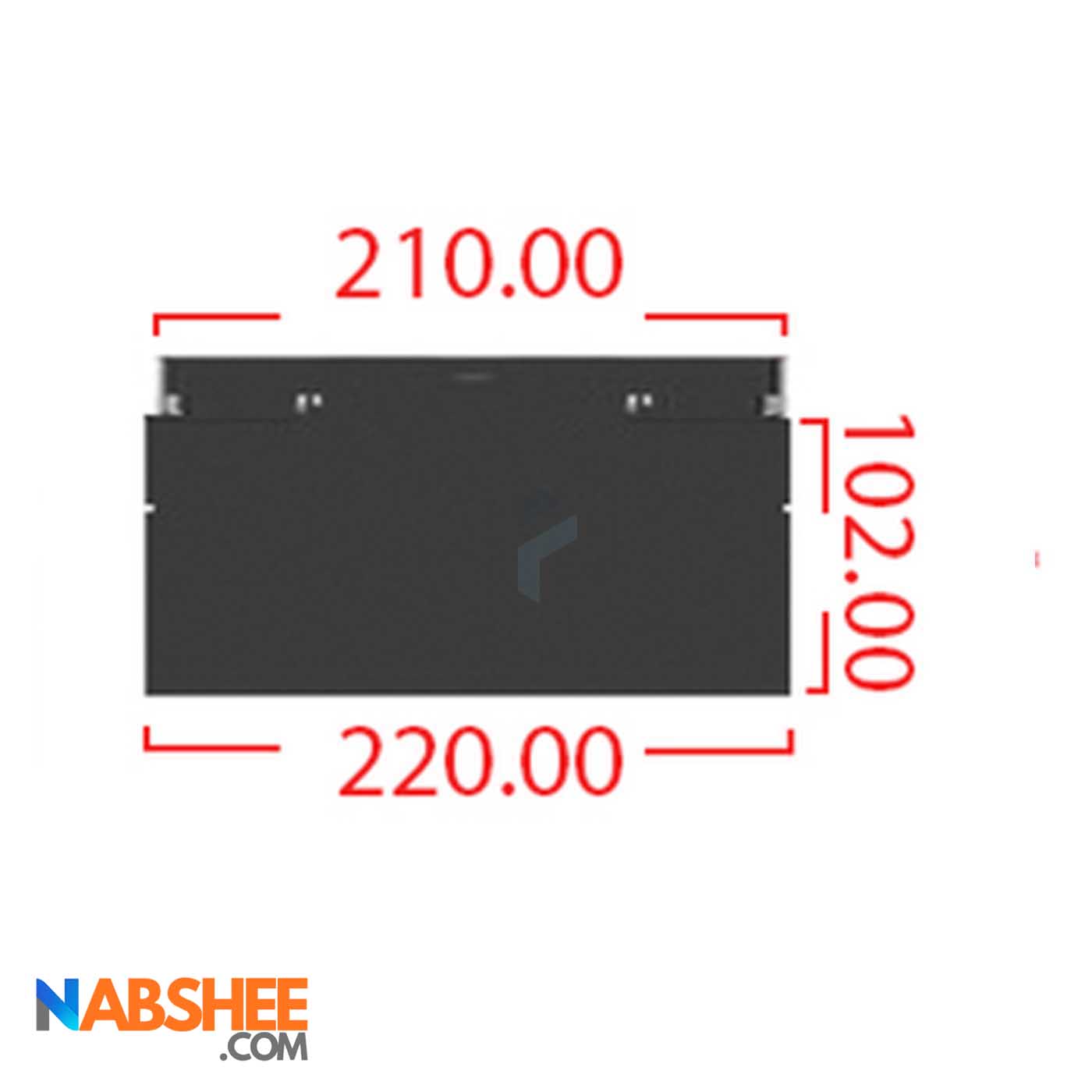 چراغ مگنتی زیگبی لنزدار کتابی 12 وات کد Zigbee-ZB12