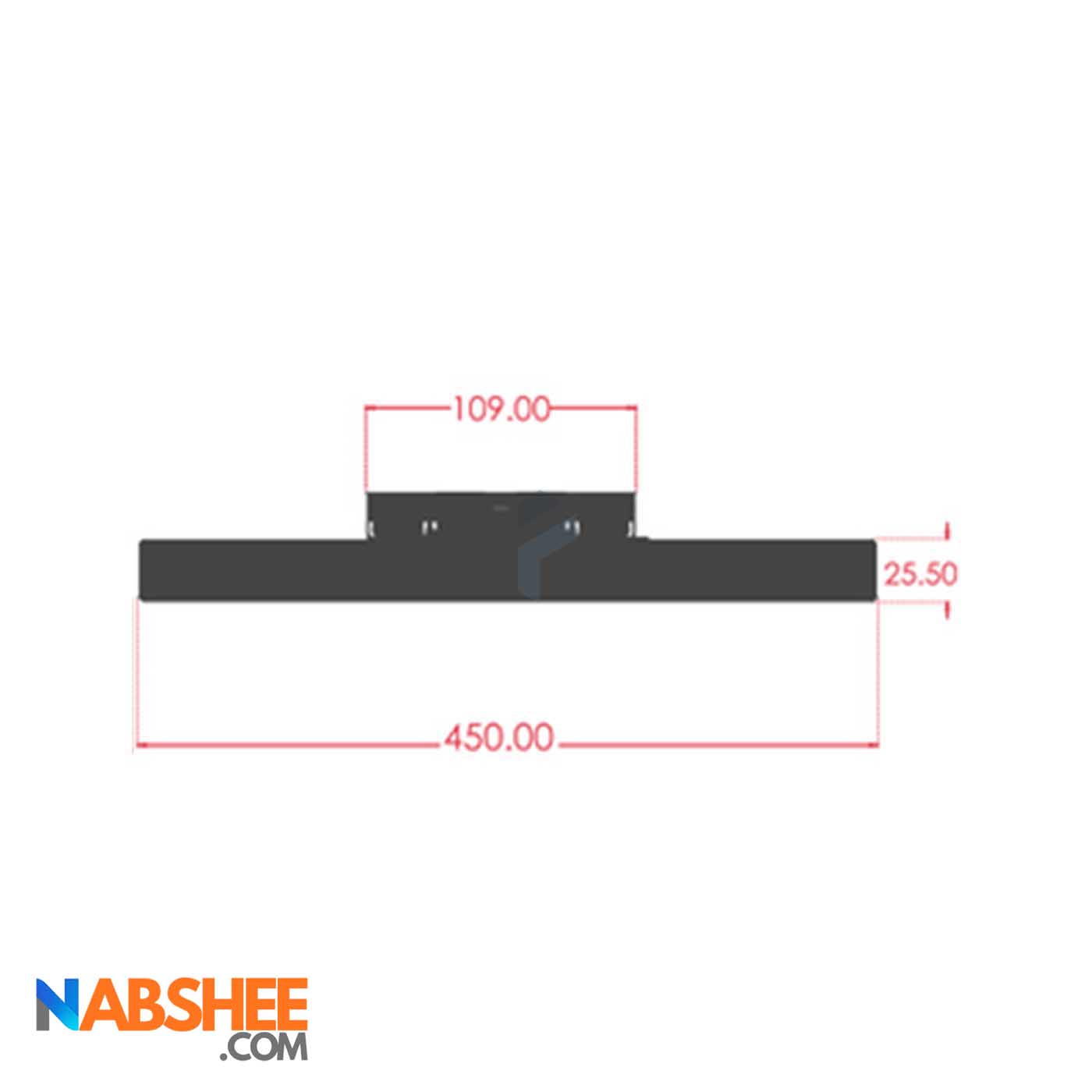 چراغ مگنتی خطی 20 وات کد MD20-4000