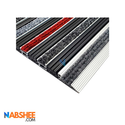 پادری آلومینیومی دو سانتی کد D350 با رویه PVC و موکت