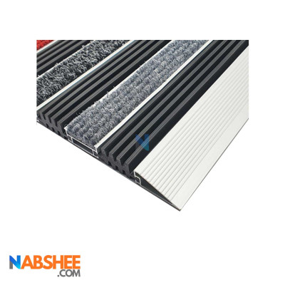 پادری آلومینیومی 1/8 سانتی کد D145 با رویه PVC و موکت